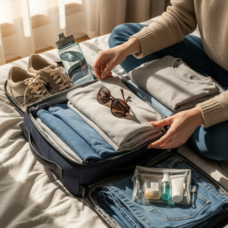 tips packing weekend getaways